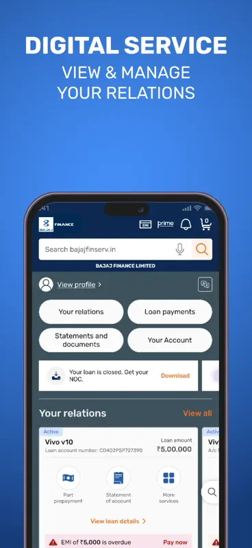 Bajaj Finance: Loans, UPI & FD screenshot 8 of 9
