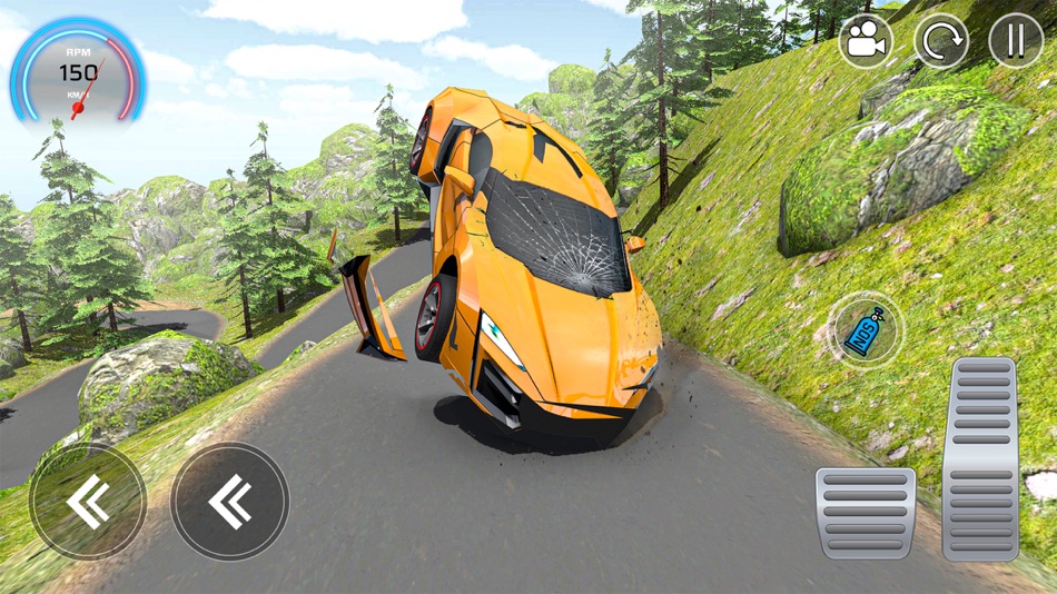 #5. Mega Crashes - Car Crash Games (iOS) Podle: Hassan Ali