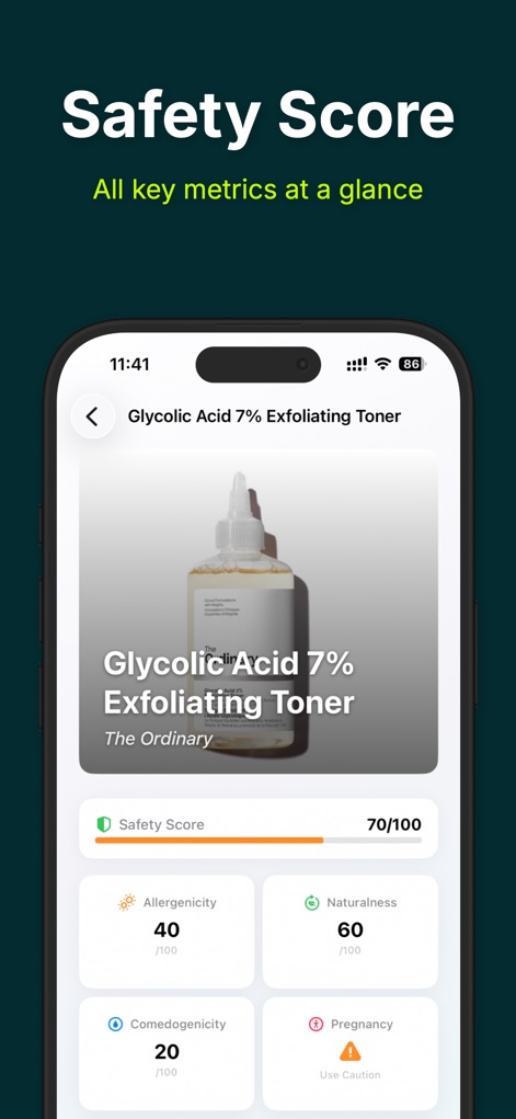 Ingredient Scanner: CosmiqAI - Reference App | MWM