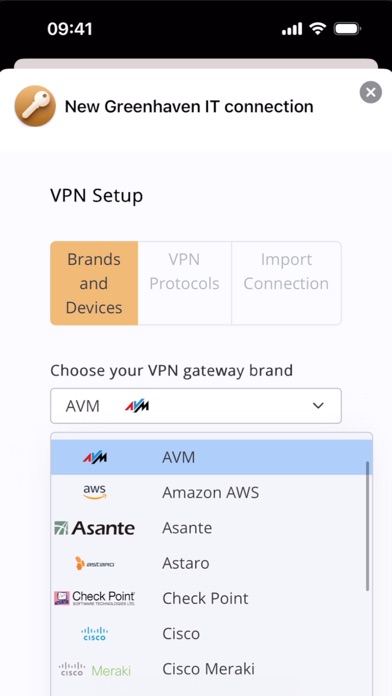 VPN Tracker – Remote Access Screenshot