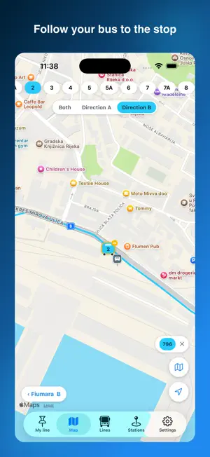 RiBus - Live buses in Rijeka screenshot 3