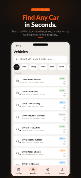 Auto Lot Finder: Yard Map Screenshot 2 of 7