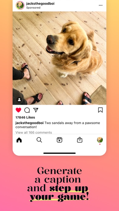 Caption AI - Post Generator Screenshot