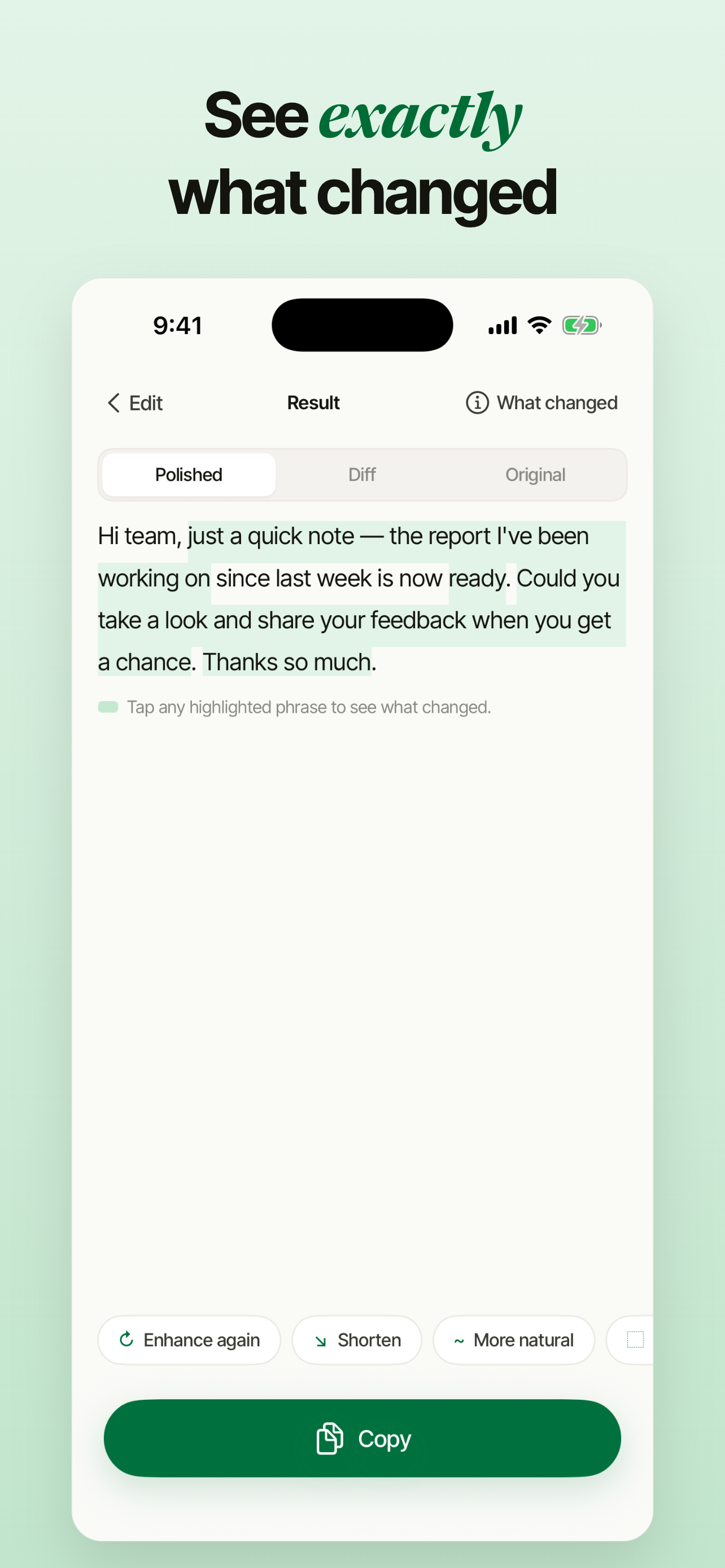 Natural Write: Grammar Checker