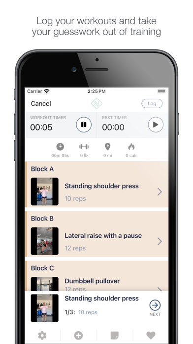Nicole Ferrier Fitness Screenshot