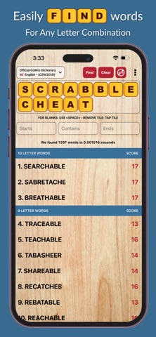Word Checker - Anagram Solver Screenshot 1 of 6