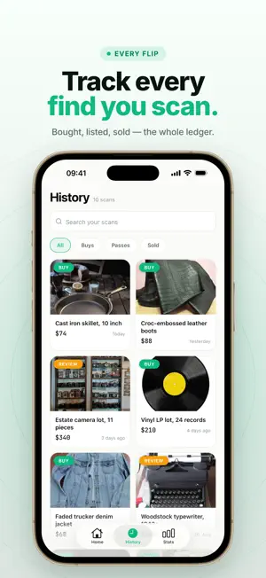 FlipRadar: Thrift Scanner AI screenshot 4