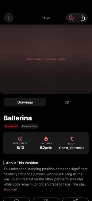 Pocket Kamasutra - Sex Guide screenshot 2