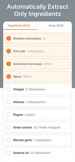 Скриншот JustCook – Recipe Keeper на iPhone 3