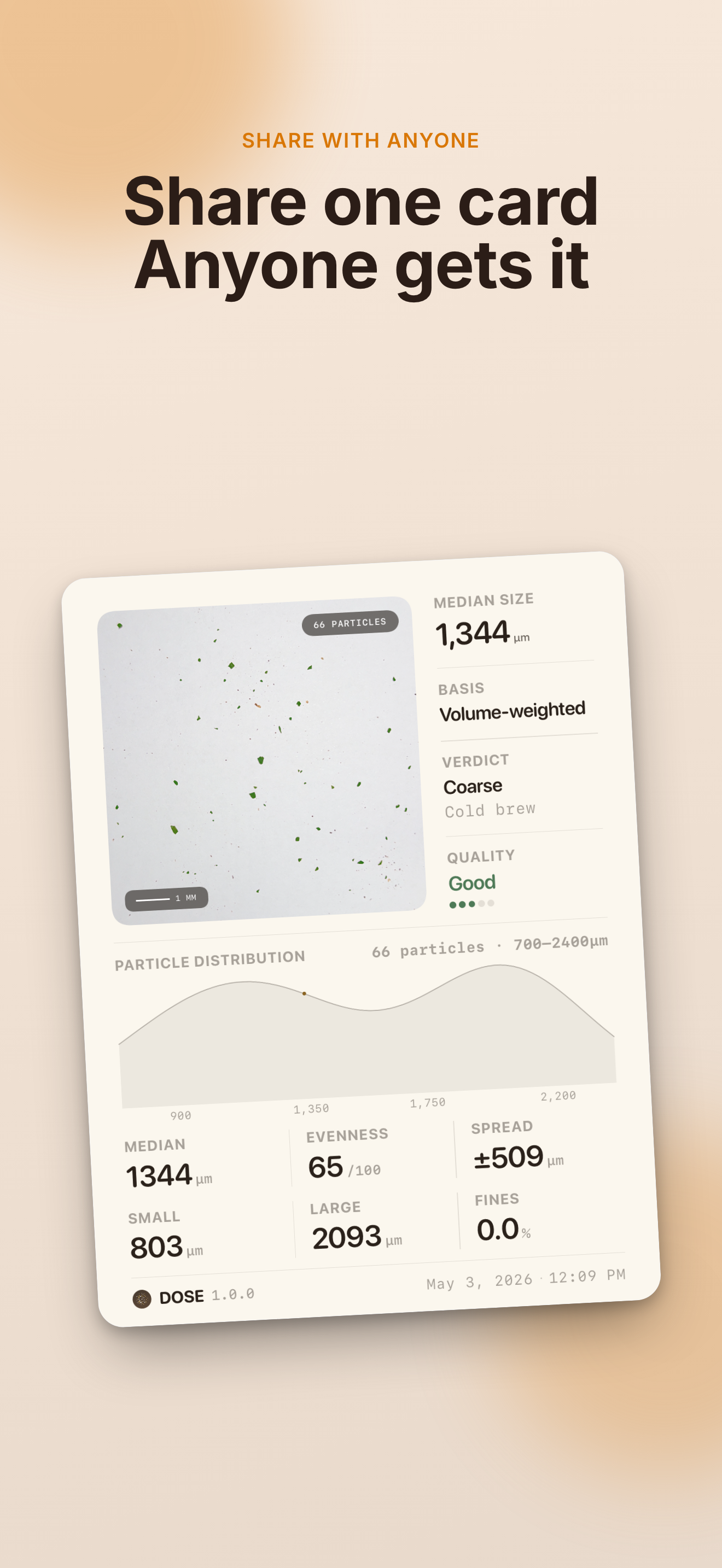 DOSE - Coffee Grind Analysis screenshot 5