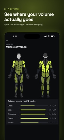 RepPlanr: Gym Workout Tracker iPhone screenshot