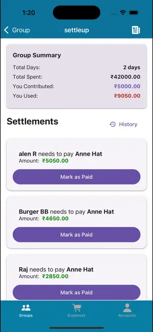 ExpenseCrew - Budget Ledger screenshot 4