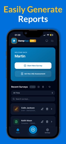 DampApp Pro iPhone screenshot