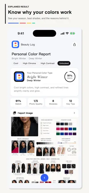 Beauty Log Style AI screenshot 2