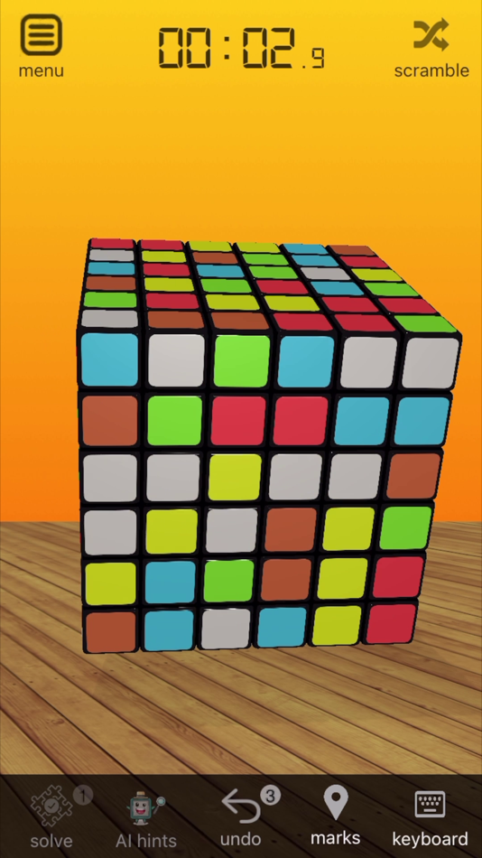#8. 3D Magic Cube Solver (iOS) بواسطة: 小健 赵