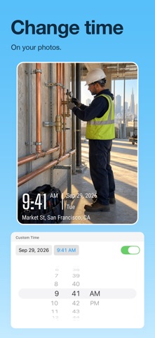 TimeFix Camera–Edit Watermark Screenshot 1 of 8