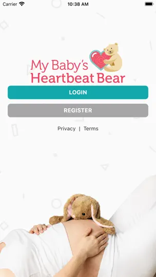 Captura de pantalla de Baby's Heartbeat Backup en iPhone 1