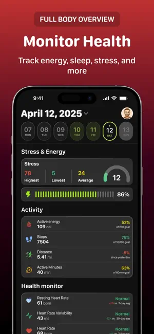 Bodly - Health & Performance screenshot 2