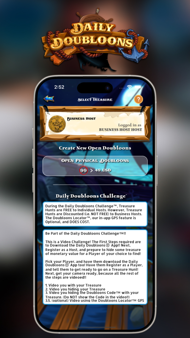 Daily Doubloons iPhone screenshot 4 - Entertainment app