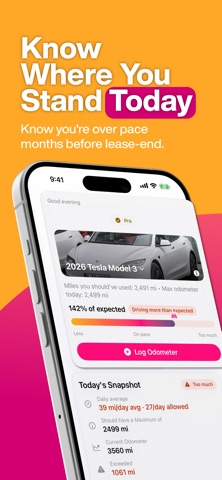 LeaseMiles - Mileage Tracker Screenshot 1 of 8