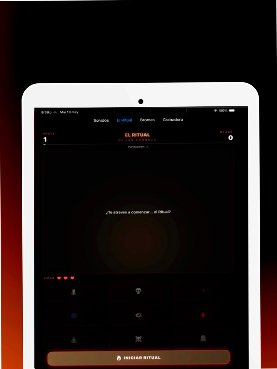 iPad screenshot
