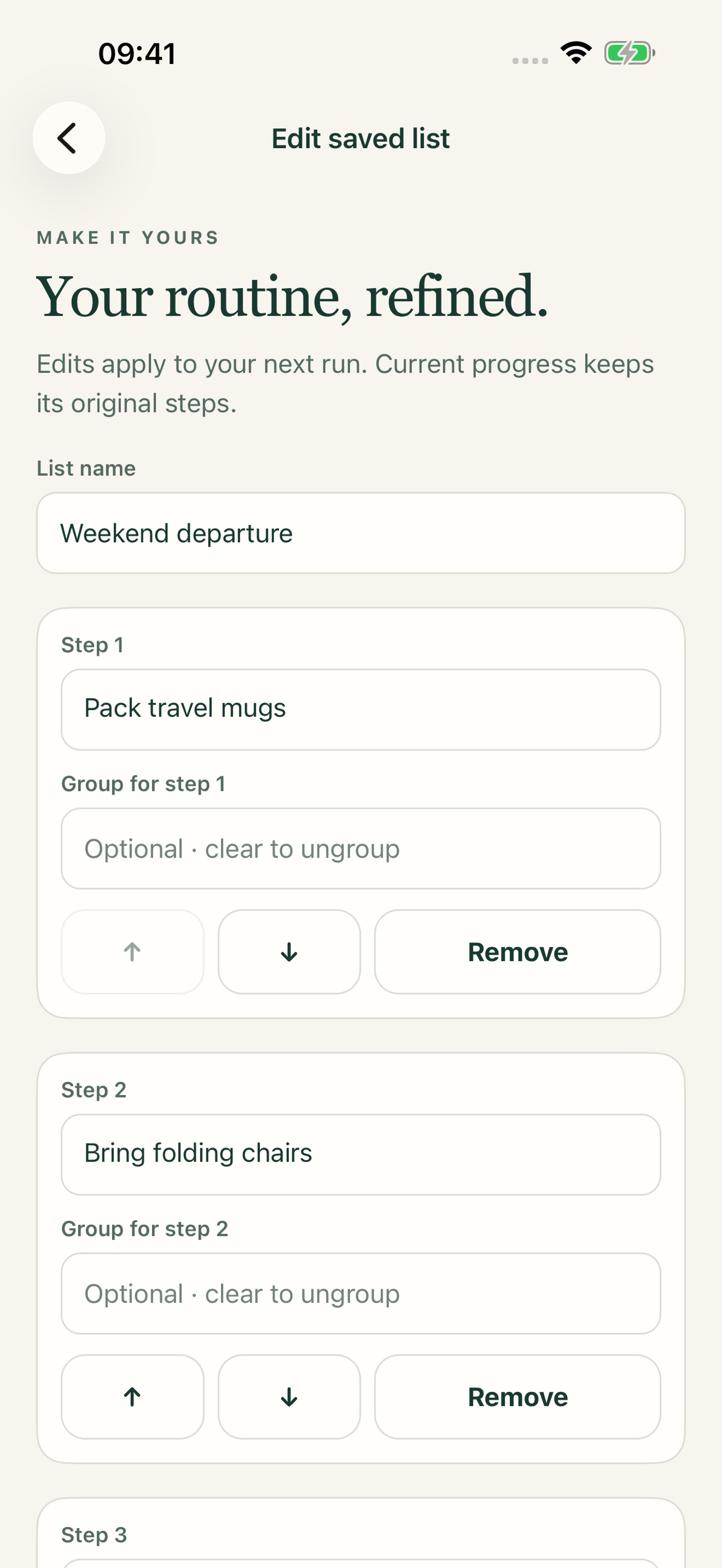 Screenshot 3 of RV Checklist: My Trip Lists
