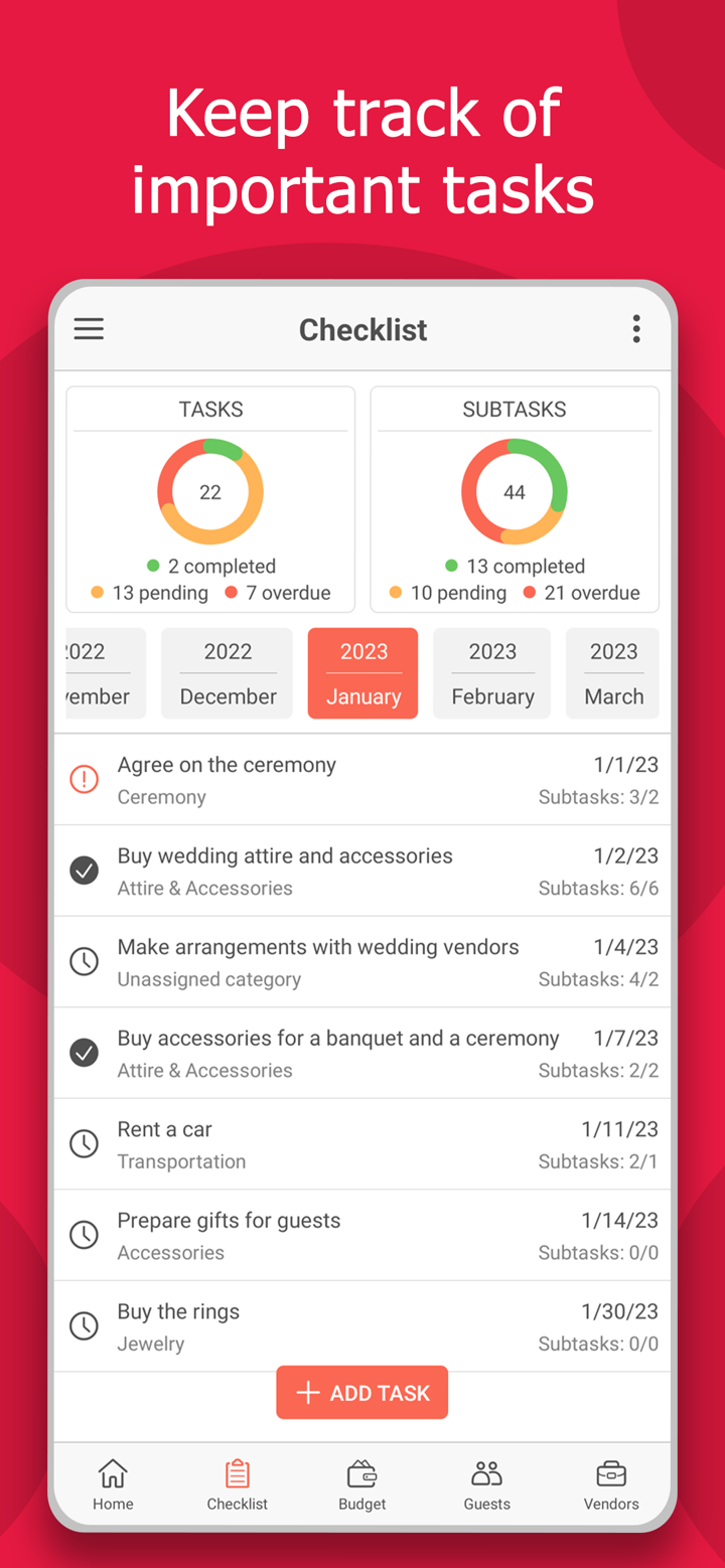 Wedding Planner - MyWed screenshot 3