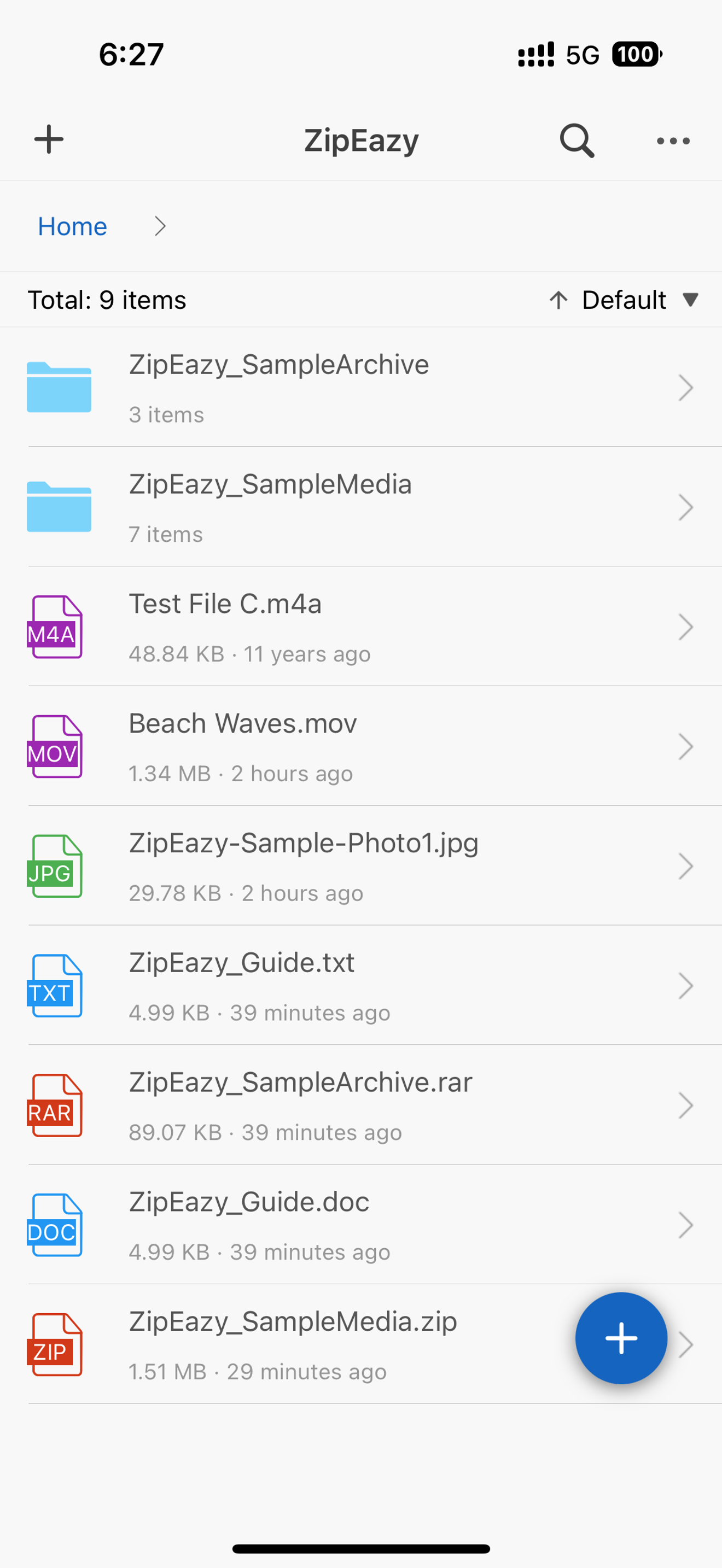 ZipEazy: Multi-Format UnZip