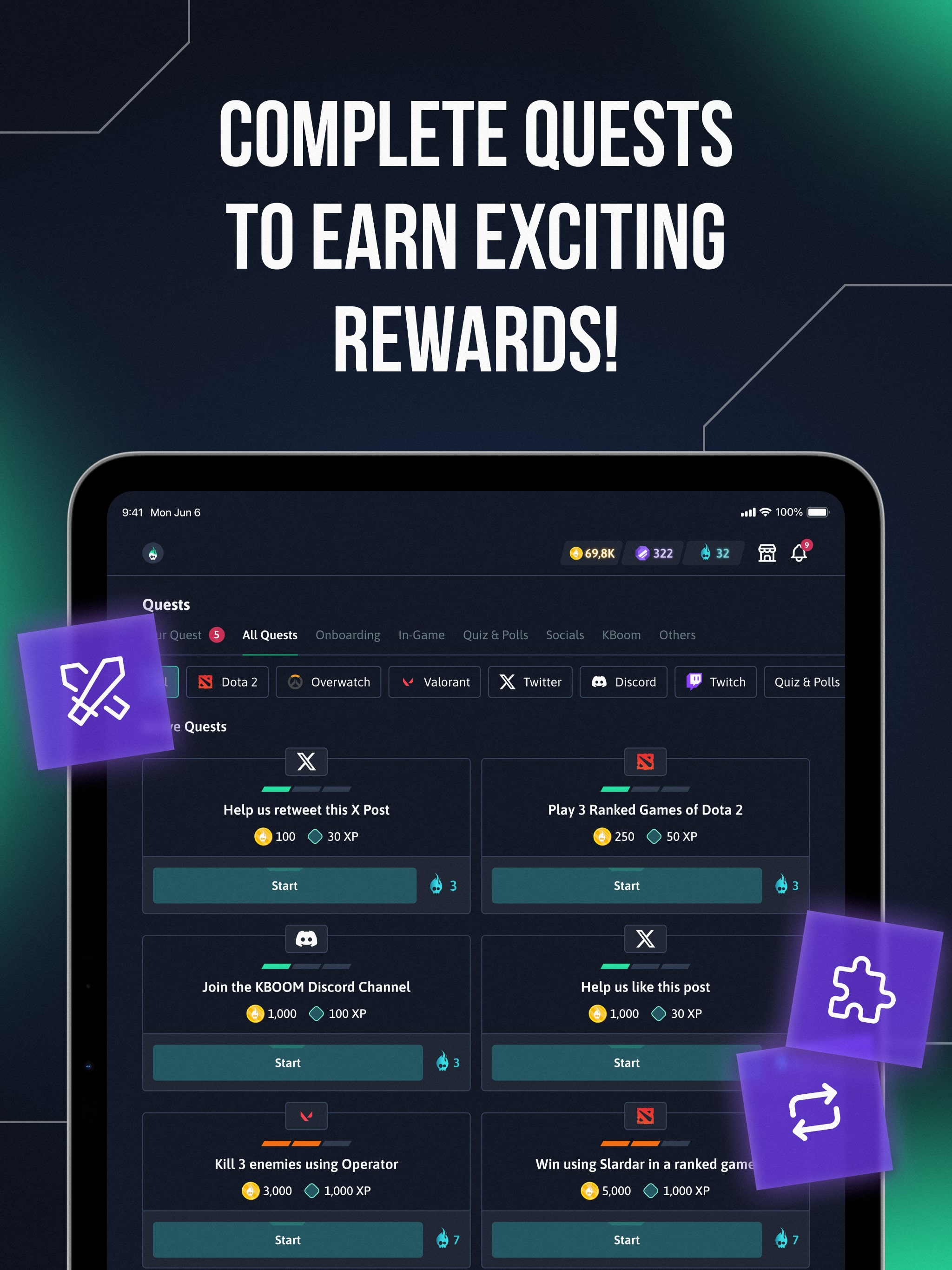 KBOOM - Esport Fan App