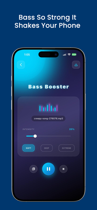 Volume Booster: Bass Boost Screenshot 2 of 4