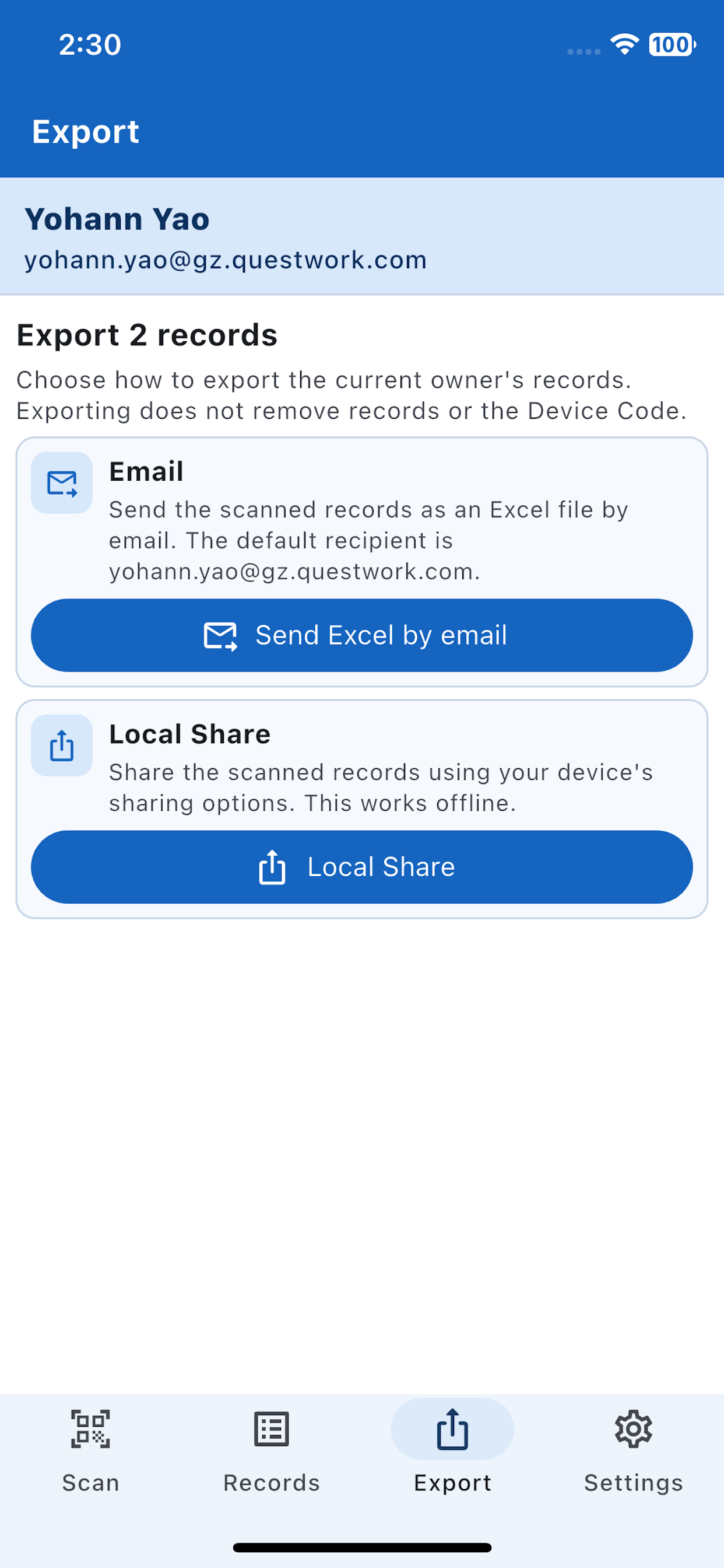 Event Lead Scanner screenshot 3