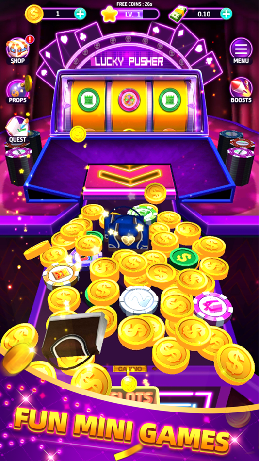 #1. Lucky Pusher : Coin Dozer (iOS) 由: Cashock Technology Ltd.