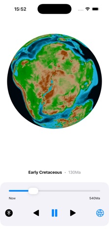 Deep Time Earth iPhone screenshot