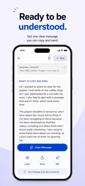 ADHD Voice Notes: Claireti screenshot 3