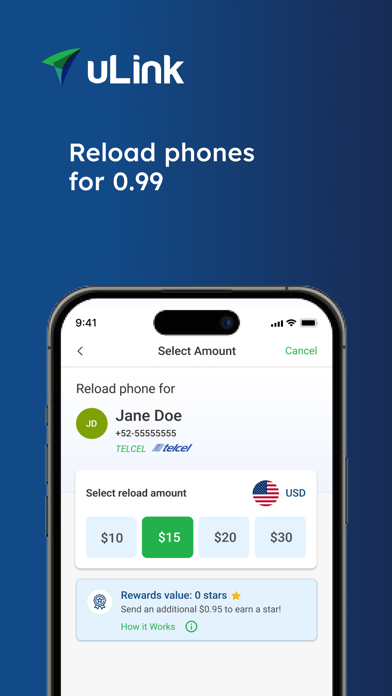 uLink Money Transfer SuperApp screenshot
