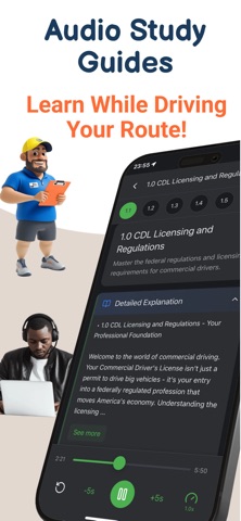 CDL Exam Prep: DMV Test 2025 Screenshot 3 of 6