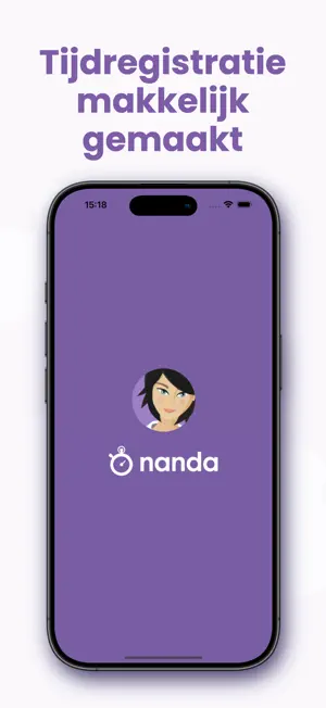 Nanda Urenregistratie screenshot 1