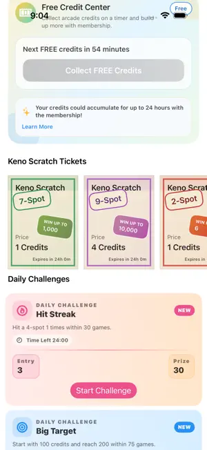 Keno Arcade screenshot 2