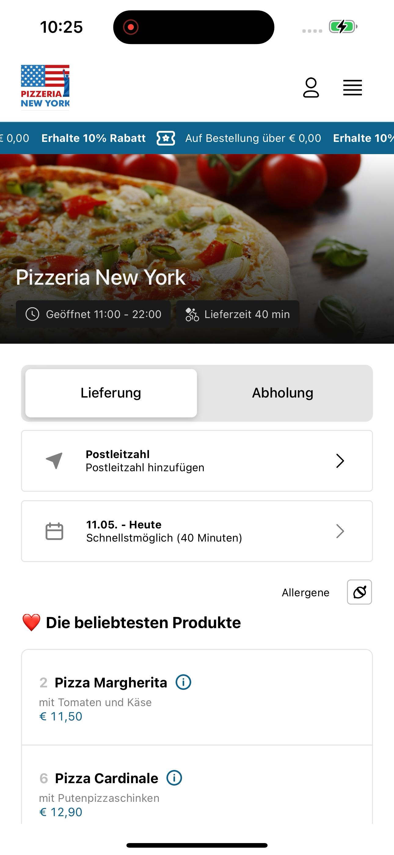 Pizzeria New York screenshot 3