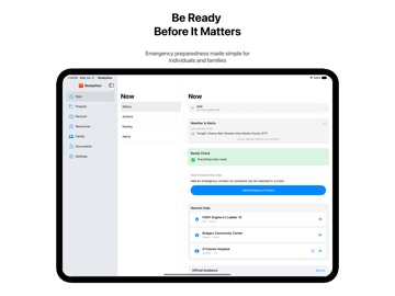 ReadyNow Prep iPad screenshot