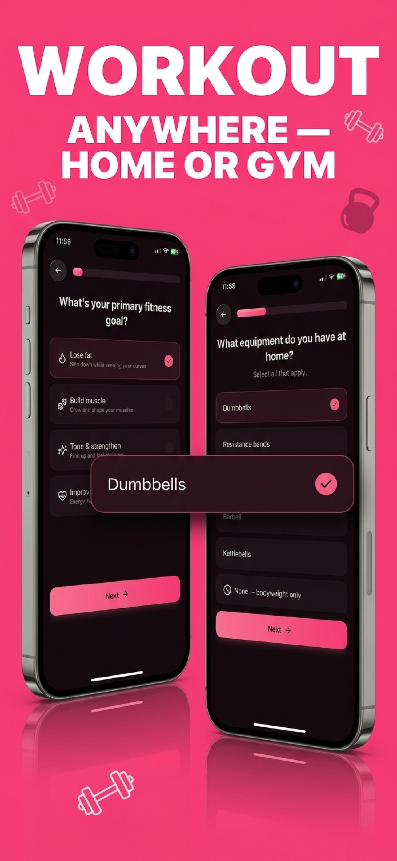 Sculpt: Workout Planner screenshot 2