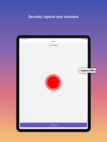Clinical Notes AI iPad screenshot