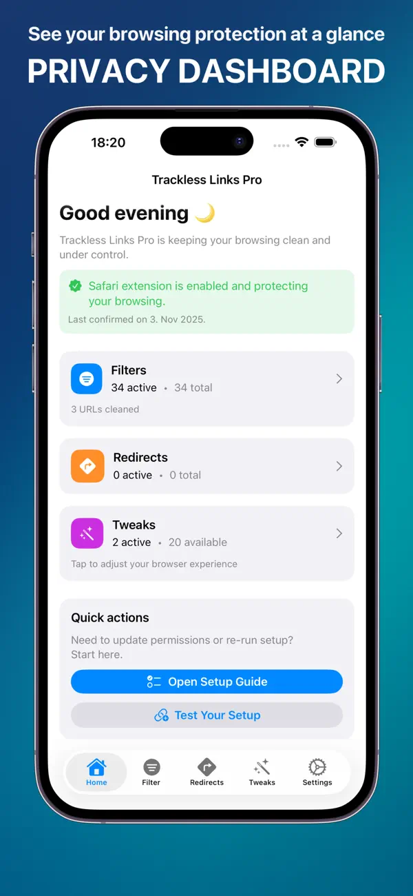 #1. Trackless Links Pro (iOS) Door: Alexander Loth