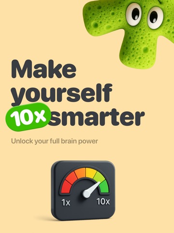 Learny: 10x faster learning iPad screenshot