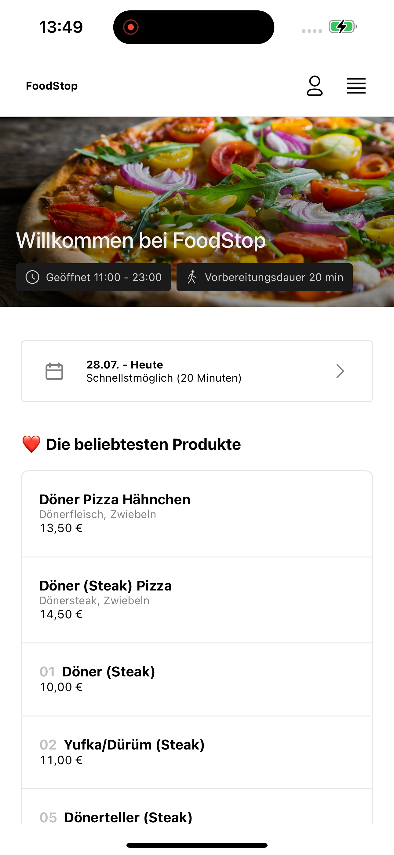FoodStop screenshot 5