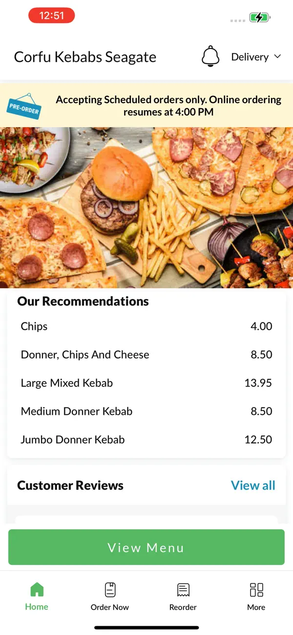 Screenshot #2 pour Corfu Kebabs Seagate
