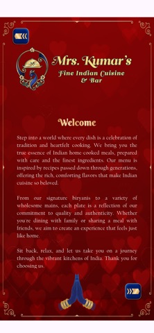 eMenu for Restaurants iPhone screenshot