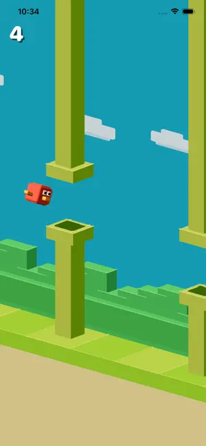 Balloon Bird Game Watch&Phone screenshot 3