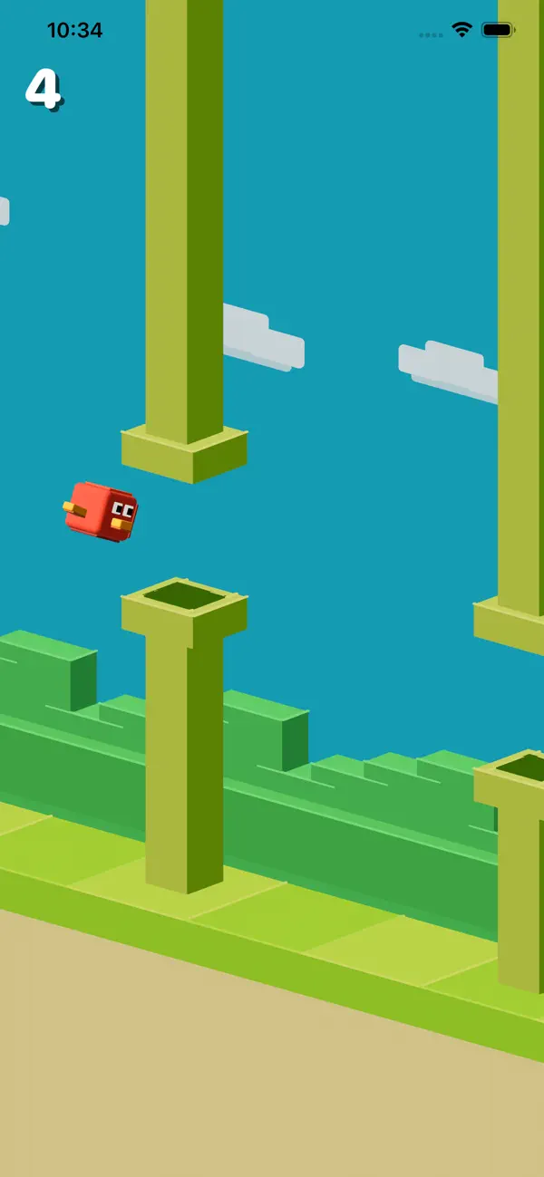 Screenshot #3 pour Balloon Bird Game Watch&Phone