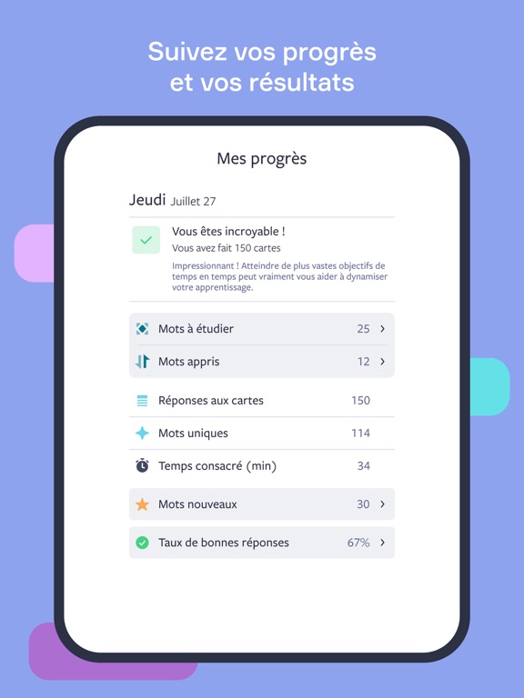 Screenshot #6 pour Lingvist: Apprendre une langue